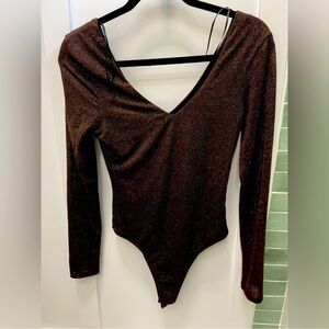 Socialite Sparkle Bodysuit - NWT SZ XL